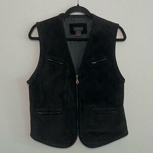 Vintage MWE Quilted Leather Vest
